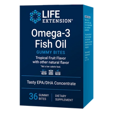 Load image into Gallery viewer, Life Extension Omega-3 Fish Oil Gummy Bites