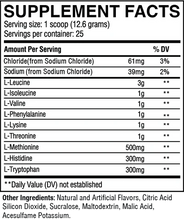 Load image into Gallery viewer, Raw Nutrition EAA - ESSENTIAL AMINO ACIDS