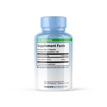 Load image into Gallery viewer, Maxlife Naturals Spermidine 99% Pure Spermidine Trihydrochloride 120ct - Cell Renewal Support