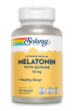 Load image into Gallery viewer, Solaray Extended Release Melatonin w/Glycine