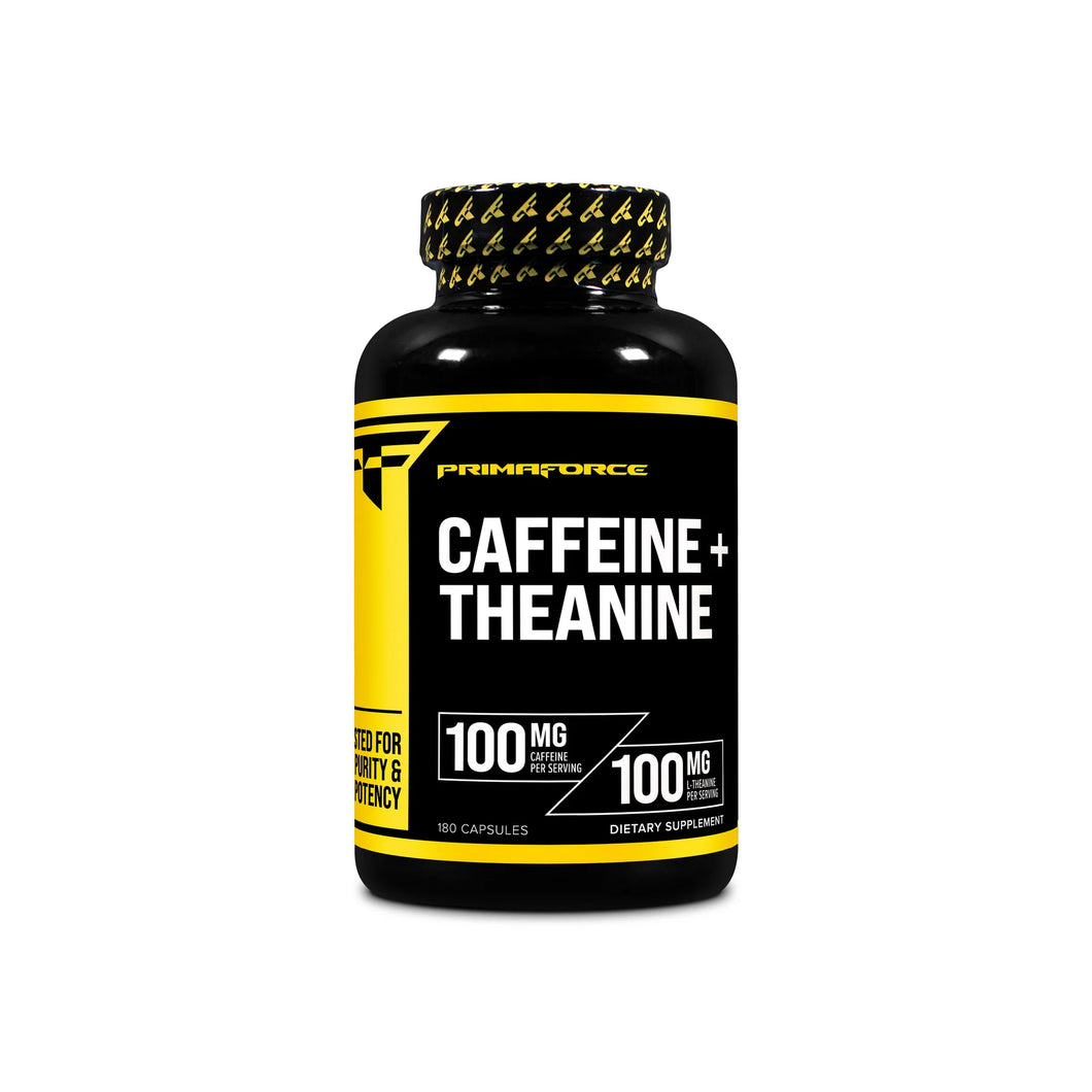 PrimaForce Caffeine + Theanine Capsules 180ct