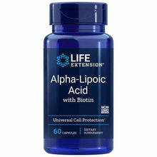 Load image into Gallery viewer, Alpha-Lipoic Acid with Biotin 60 capsules
