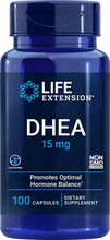 Load image into Gallery viewer, Life Extension DHEA 15mg 100 capsules
