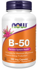 Load image into Gallery viewer, Now Foods B-50 100 capsule