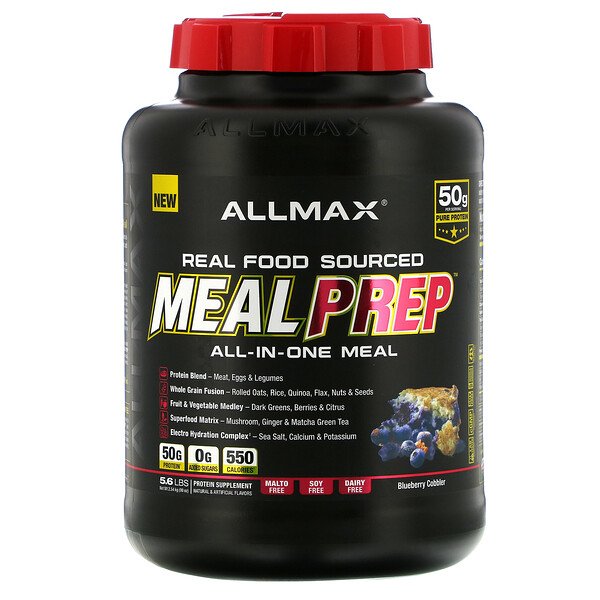 ALLMAX Nutrition, Real Food Sourced Meal Prep, All-in-One Meal5.6 lb