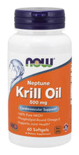 Load image into Gallery viewer, Now Foods Neptune Krill Oil 500 mg 60 ct Softgels