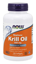 Load image into Gallery viewer, Now Foods Neptune Krill Oil 500 mg 120 Softgels