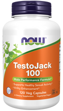 Load image into Gallery viewer, Now Foods TestoJack 100™ - 120 Veg Capsules