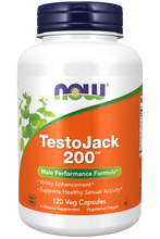 Load image into Gallery viewer, Now Foods TestoJack 200™ - 120 Veg Capsules