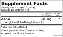 Load image into Gallery viewer, Nutrabio Arginine AKG Powder 500 Grams