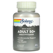 Load image into Gallery viewer, Solaray, Once Daily, Adult 50 Multivitamin, 90 VegCaps