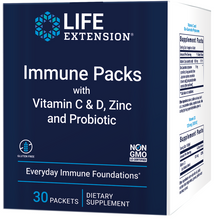 Load image into Gallery viewer, Life Extension Immune Packs with Vitamin C & D, Zinc and Probiotic 30 Packets