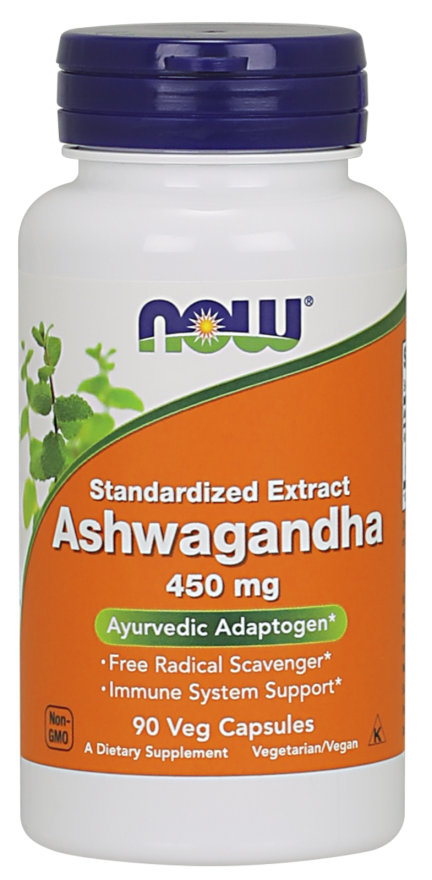 Now foods Ashwagandha 450 mg 90 Veg Capsules