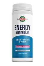 Load image into Gallery viewer, KAL ENERGY Magnesium Malate Powdered Drink Mix Raspberry Lemonade, 14.3oz
