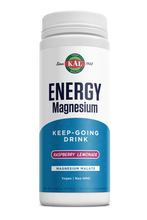 Load image into Gallery viewer, KAL ENERGY Magnesium Malate Powdered Drink Mix Raspberry Lemonade, 14.3oz