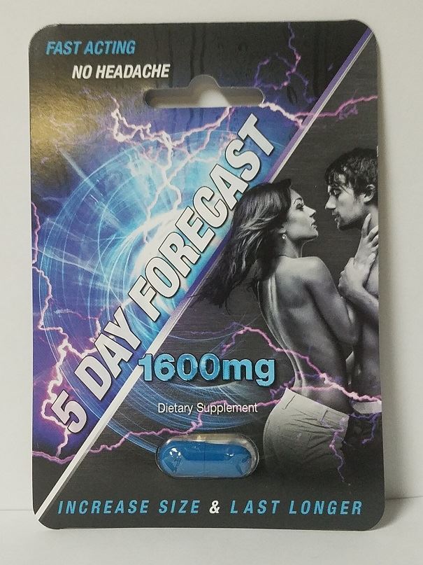 5 Day Forecast 1600mg Dietary Supplement Pill 4 Pk