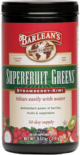 Load image into Gallery viewer, Barlean's Greens SUPERFRUIT STRAWBERRY KIWI GREENS™ POWDER
