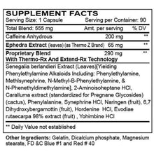 Load image into Gallery viewer, Black Mamba Fat Burner, By Innovative Laboratories,Hyper Rush, 90 Caps