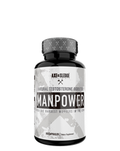 Load image into Gallery viewer, Axe & Sledge MANPOWER // NATURAL TESTOSTERONE BOOSTER