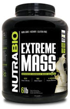 Load image into Gallery viewer, Nutrabio Extreme Mass 6 lb