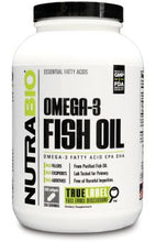 Load image into Gallery viewer, Nutrabio Omega 3 Fish Oil 500 Softgels