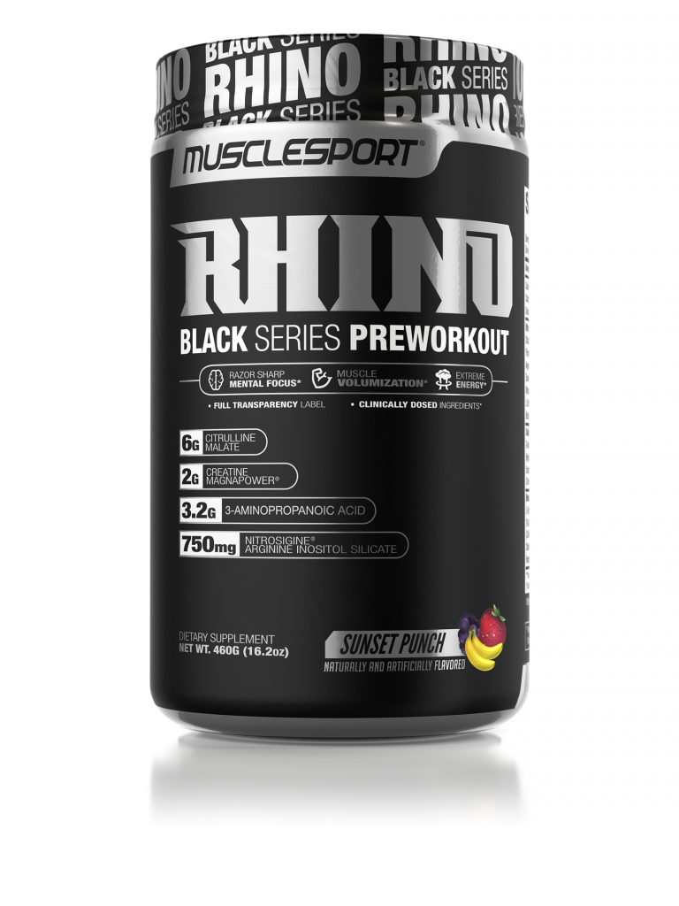 Muscle Sport Rhino Black
