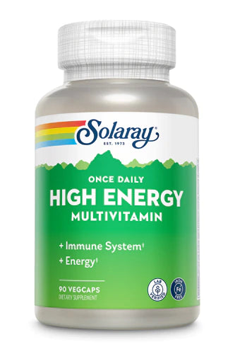 Solaray Once Daily High Energy Multivitamin -- 90 VegCaps