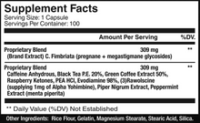 Load image into Gallery viewer, ASL Yellow Demons Fat burner