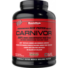 Load image into Gallery viewer, Muscle Meds Carnivor 4lb Beef protein