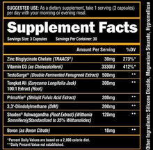 Load image into Gallery viewer, Alpha Lion SUPERHUMAN® TEST - NATURAL MALE HORMONE OPTIMIZATION