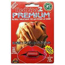 Load image into Gallery viewer, Red lips 2 Premium Natural Enhancement Pill for Men Case of 20
