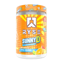 Load image into Gallery viewer, Ryse Blackout Pre-Workout - SunnyD (9.9 Oz. / 25 Servings)