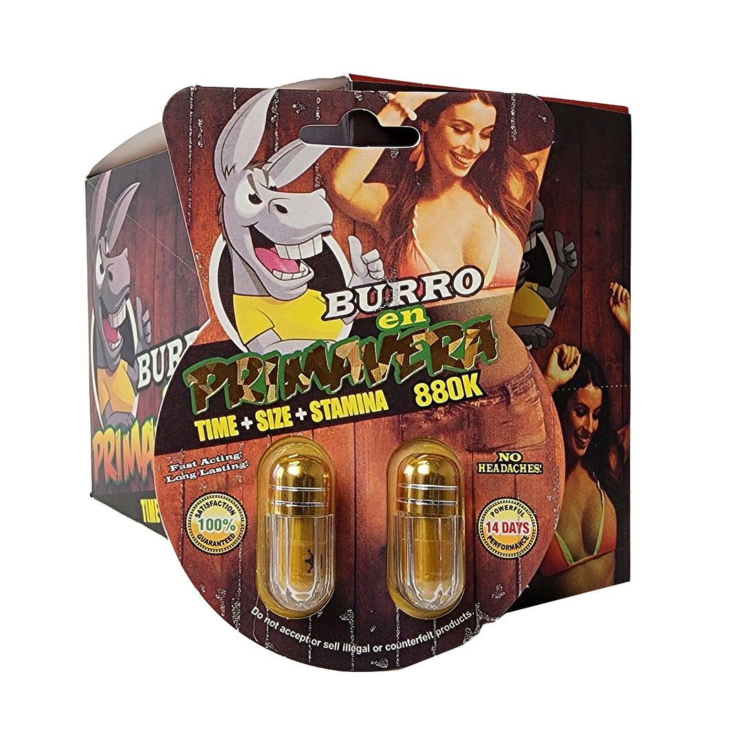 BURRO EN PRIMAVERA 880K DOUBLE 24CT/BOX