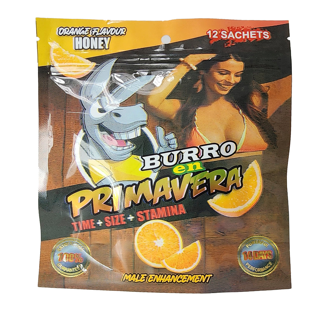 BURRO EN PRIMAVERA HONEY 12CT/BOX