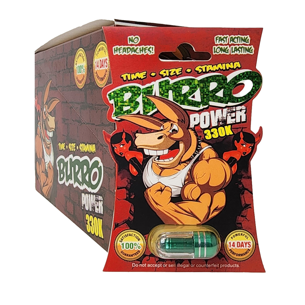 BURRO POWER 330K 24CT/BOX