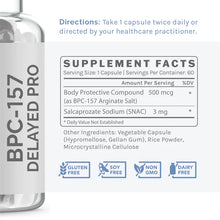 Load image into Gallery viewer, infiniwell / Formerly DNA Health BPC-157 PRO - 500MCG DELAYED RELEASE CAPSULES
