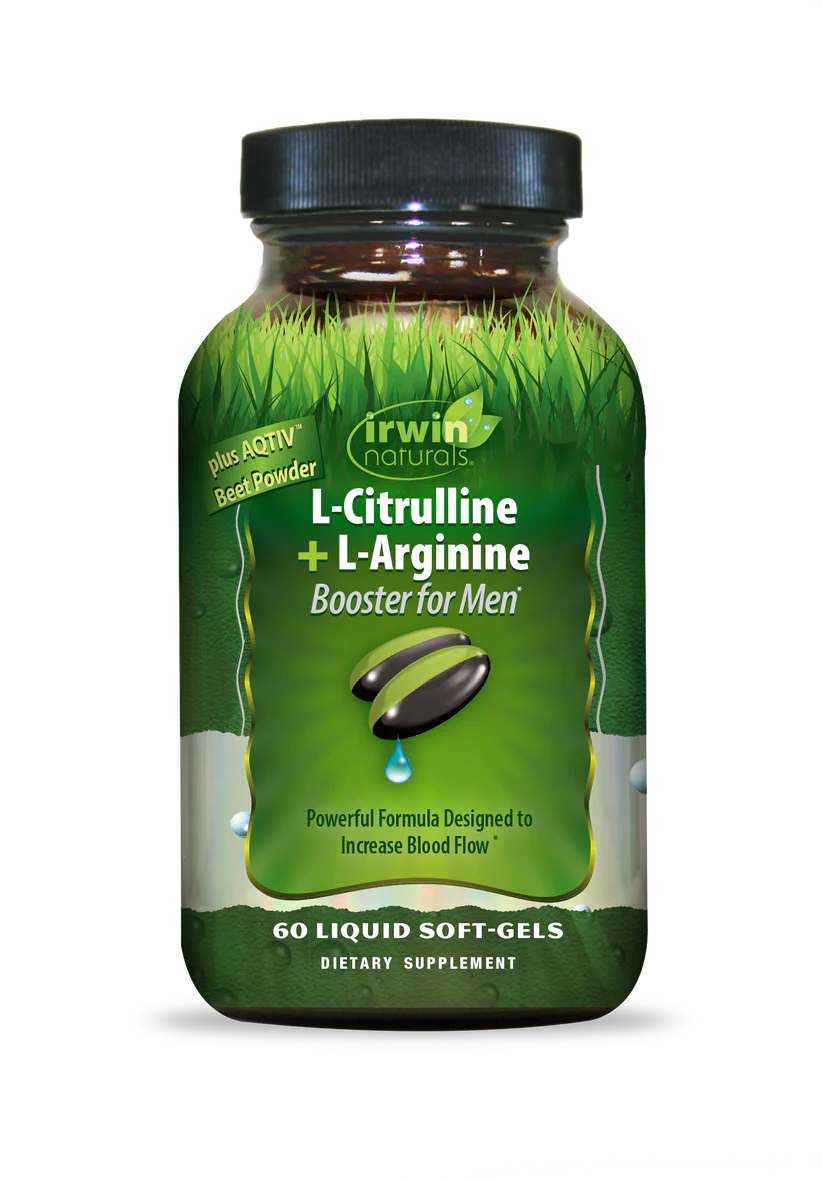 Irwin Naturals L-Citrulline + L-Arginine 60ct