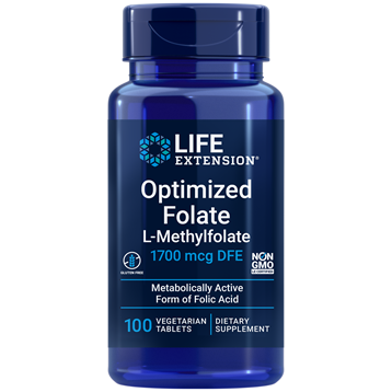 Life Extension Optimized Folate 1700 mcg DFE