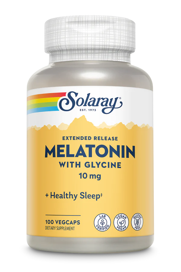 Solaray Extended Release Melatonin w/Glycine