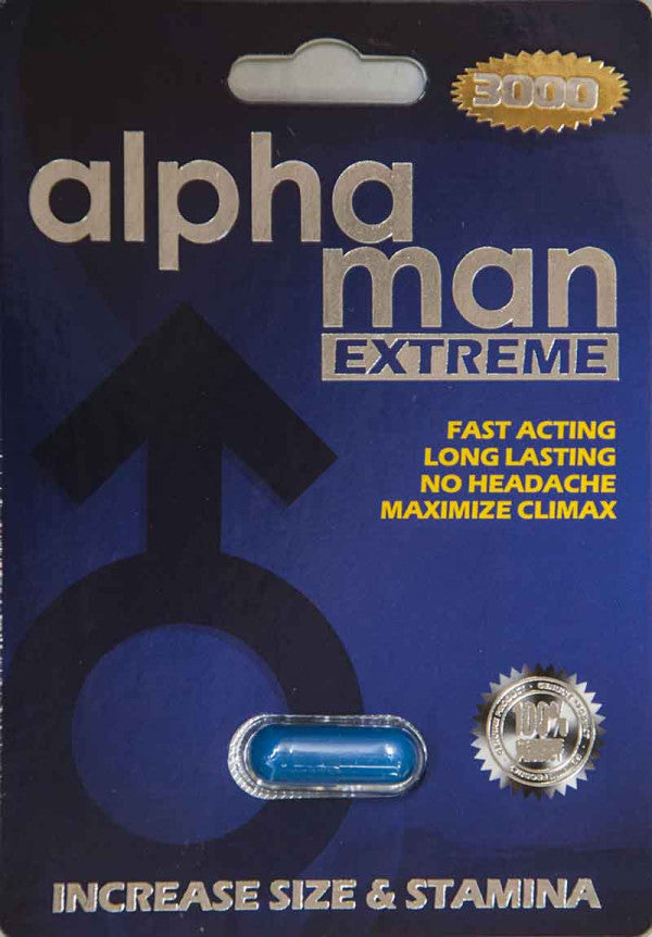 Alpha Man Extreme  3000 male enhancement 6ct