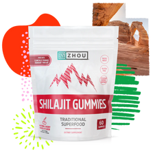 Load image into Gallery viewer, Zhou Nutrition Shilajit Gummies
