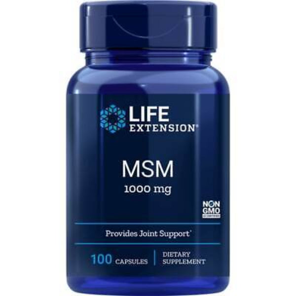 LifeExtension MSM - 1000 mg, 100 capsules