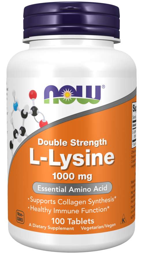 Now Foods L-Lysine Double strength 1000mg