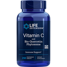 Load image into Gallery viewer, Life Extension, Vitamin C and Bio-Quercetin Phytosome, 250 Vegetarian Tablets
