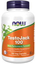 Load image into Gallery viewer, Now Foods TestoJack 100™ - 120 Veg Capsules
