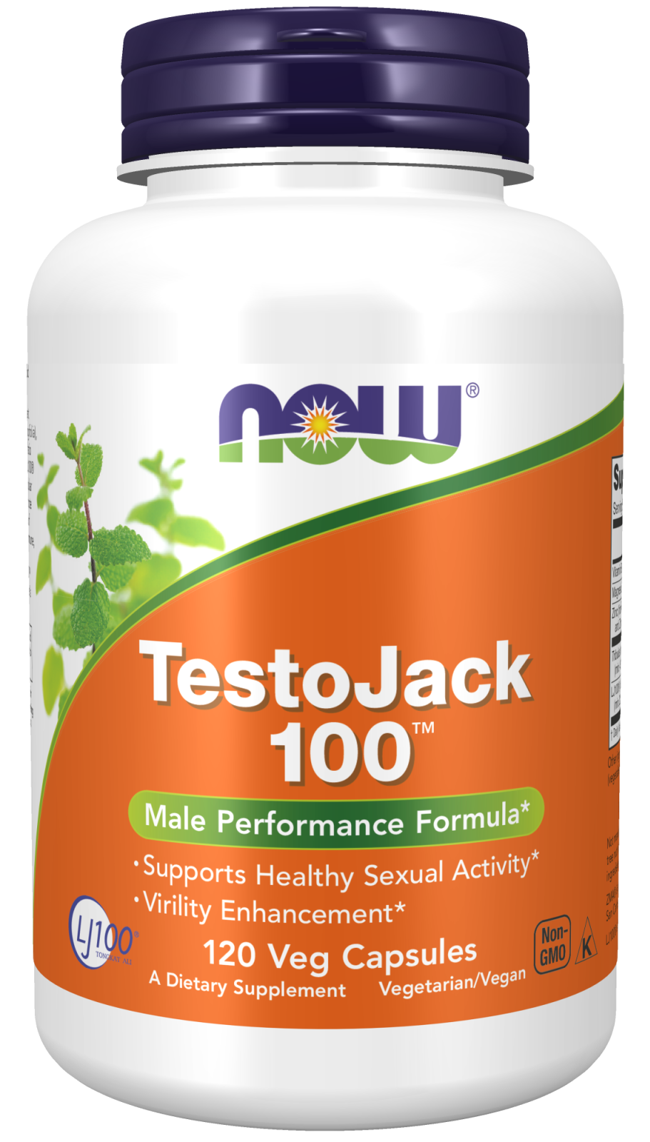 Now Foods TestoJack 100™ - 120 Veg Capsules