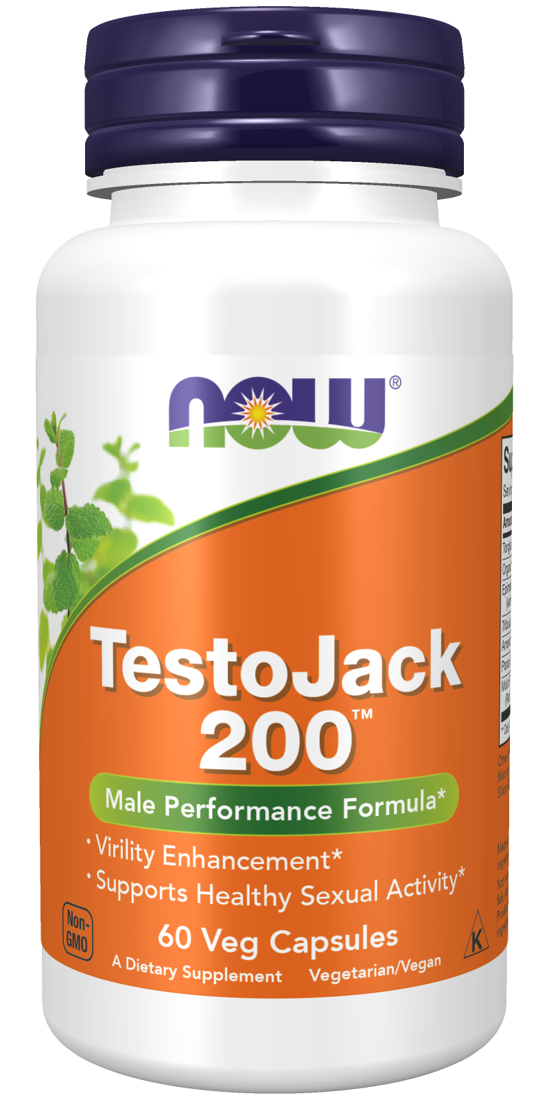 Now Foods TestoJack 200™ Extra Strength - 60 Veg Capsules