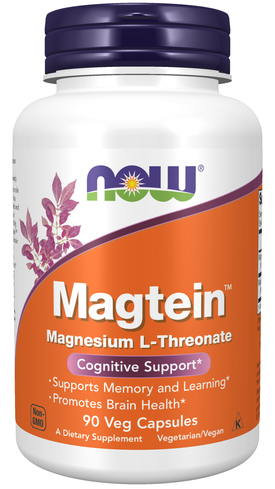 Now Foods Magtein™- 90 Veg Capsules
