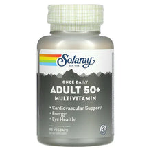 Load image into Gallery viewer, Solaray, Once Daily, Adult 50+ Multivitamin, 90 VegCaps
