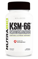 Nutrabio  Ashwagandha KSM-66 90 Capsules